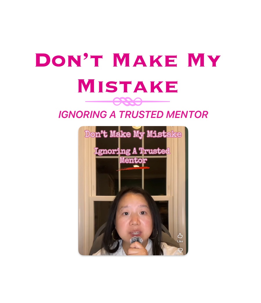 Ignoring A Trusted&nbsp;Mentor